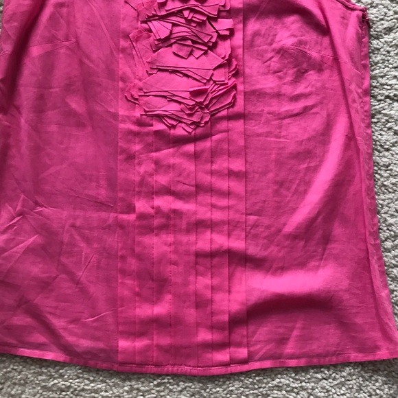 J. Crew Ruffle Front Top - Picture 4 of 6